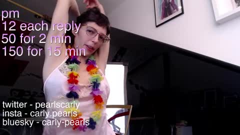 Carly Pearls online show from 01/22/25, 04:12