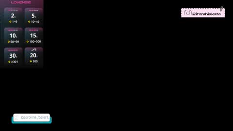 Snapshot of caroline_foster1 chatting on 10/24/25, 12:01 caroline_foster1 online show from 10/24/25, 12:01