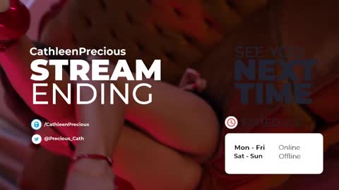 Snapshot of cathleenprecious chatting on 02/19/25, 11:04 Cathleen online show from 02/19/25, 11:04