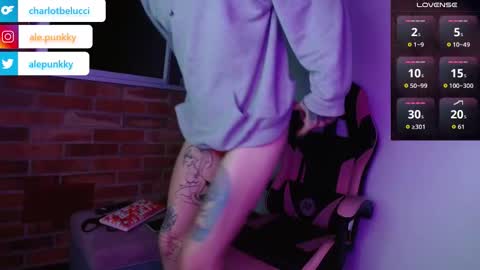 Snapshot of charlotbelucci_ chatting on 11/11/25, 08:47 Ale punky online show from 11/11/25, 08:47