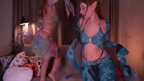 Snapshot of cherryblossom224 chatting on 10/31/25, 09:16 Alisha online show from 10/31/25, 09:16