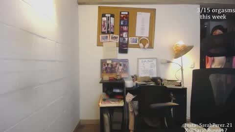 Snapshot of cherrybunny21 chatting on 12/23/24, 04:12 Sarah Prez online show from 12/23/24, 04:12