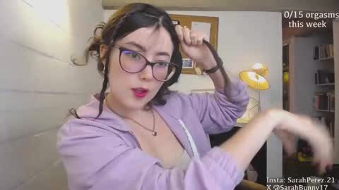 Snapshot of cherrybunny21 chatting on 12/28/24, 11:37 Sarah Prez online show from 12/28/24, 11:37