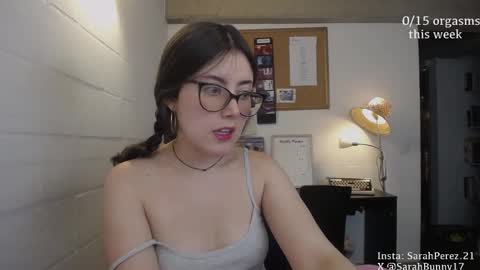 Snapshot of cherrybunny21 chatting on 01/28/25, 02:00 Sarah Prez online show from 01/28/25, 02:00