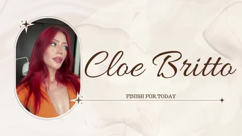 Snapshot of chloebritto chatting on 02/28/25, 11:23 cloe online show from 02/28/25, 11:23
