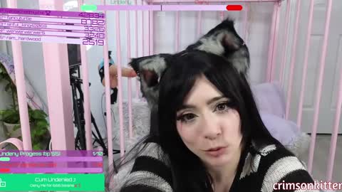 Crimson Kitten online show from 01/04/25, 11:11