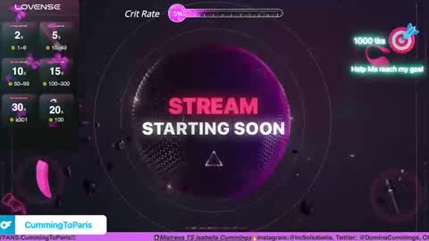 Cumming To Mistress Isabella Cummings online show from 02/21/25, 04:18