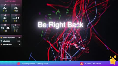 Lily Goddess online show from 12/05/24, 10:23