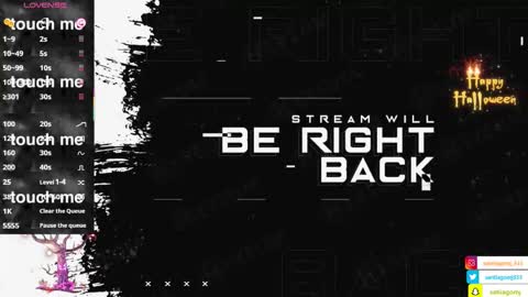 SANTI  independent model online show from 10/28/25, 02:15