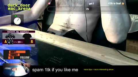 Snapshot of duck_door_mac_arena chatting on 09/15/25, 11:05 duck_door_mac_arena online show from 09/15/25, 11:05