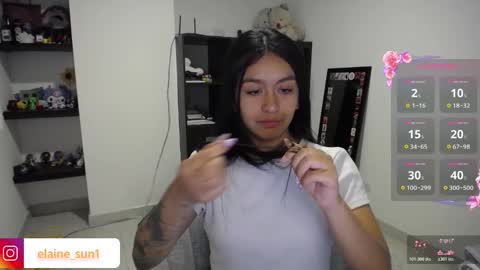 Snapshot of elaine_sun chatting on 11/14/25, 03:05 Elaine eli online show from 11/14/25, 03:05