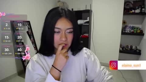 Snapshot of elaine_sun chatting on 11/15/25, 01:03 Elaine eli online show from 11/15/25, 01:03