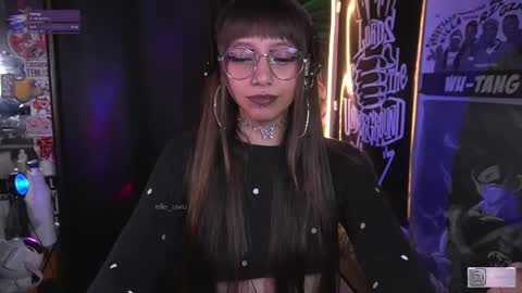 Snapshot of elle_uwu chatting on 10/06/25, 11:07 follow me on instagram .    online show from 10/06/25, 11:07
