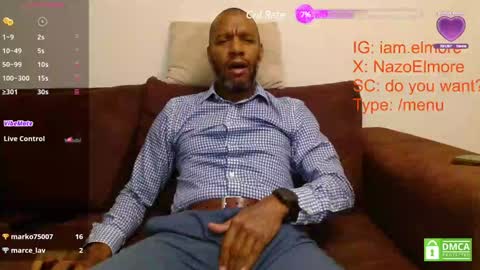 My name is Elmore. Please say hello I like to chat with you. If you have requests or dirty talk please use tip online show from 01/31/25, 02:37
