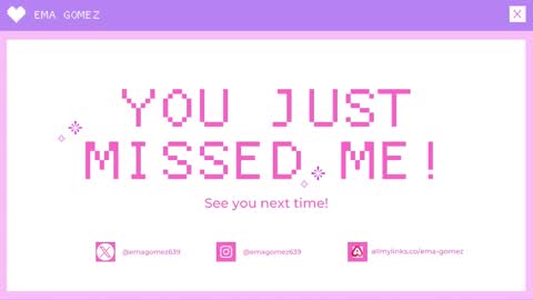 Snapshot of ema_gomez chatting on 03/12/25, 08:41 Ema gomez online show from 03/12/25, 08:41