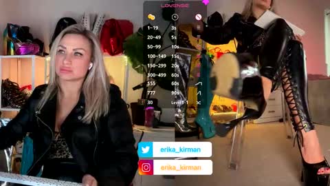 Erika      online show from 11/21/25, 01:54