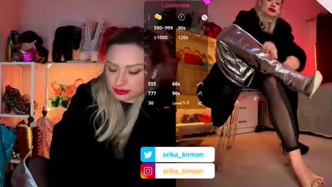 Erika      online show from 01/15/26, 02:32