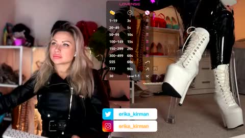Erika      online show from 01/18/26, 10:08