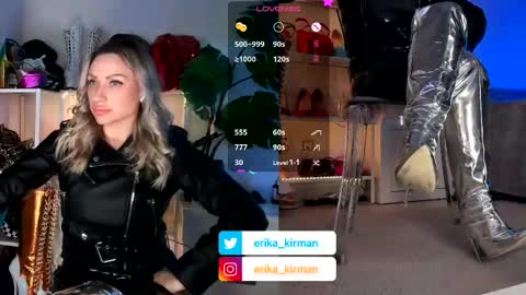 Erika      online show from 01/19/26, 02:10