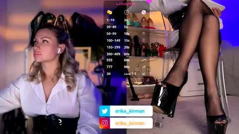 Erika      online show from 03/23/26, 02:43