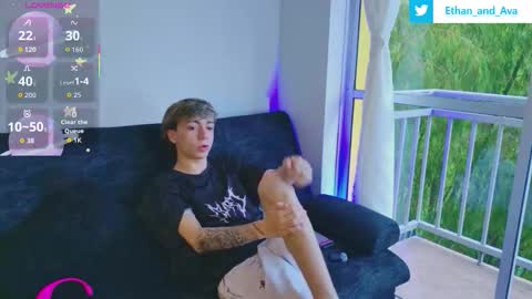 Snapshot of ethan_and_ava chatting on 10/10/25, 12:37 ethan and ava online show from 10/10/25, 12:37