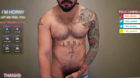 Felix Candela  online show from 05/07/26, 05:18