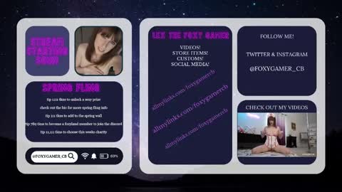 Lex Vive foxygamer cb online show from 05/23/26, 01:33