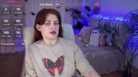 Snapshot of foxyrayy chatting on 10/21/25, 02:29 F O X online show from 10/21/25, 02:29