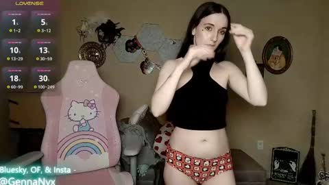 Snapshot of gennanyx chatting on 10/28/25, 04:05 Genna Nyx online show from 10/28/25, 04:05