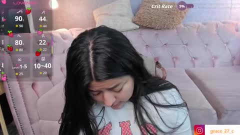 Snapshot of grace77_ chatting on 10/03/25, 10:01 Grace online show from 10/03/25, 10:01