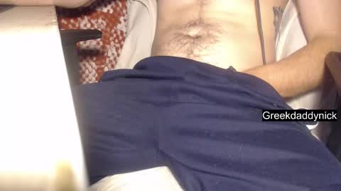 Snapshot of greekdaddynickofficial chatting on 10/05/25, 03:43 greekdaddynickofficial online show from 10/05/25, 03:43