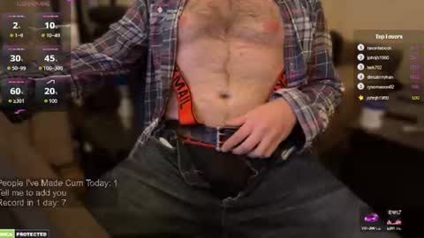 Snapshot of hairybelly818 chatting on 07/04/26, 06:52 Hairy Belly online show from 07/04/26, 06:52