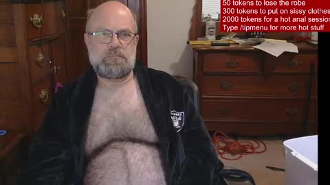 Snapshot of hairydaddybear69 chatting on 05/29/26, 11:08 HairyDaddyBear69 online show from 05/29/26, 11:08