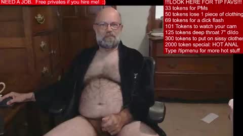 Snapshot of hairydaddybear69 chatting on 07/29/26, 11:30 HairyDaddyBear69 online show from 07/29/26, 11:30