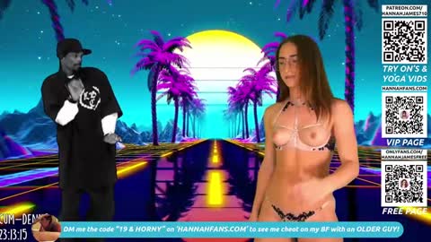 Hannah James online show from 10/04/25, 02:59
