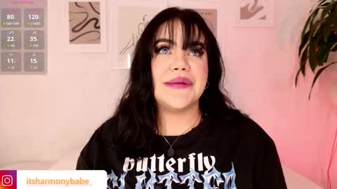 Snapshot of harmonybabe_ chatting on 10/22/25, 07:46 Harmony online show from 10/22/25, 07:46