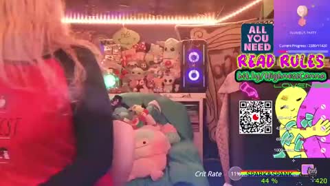 Snapshot of highnesscanna chatting on 12/30/24, 01:36 HiGHNESS CANNA online show from 12/30/24, 01:36