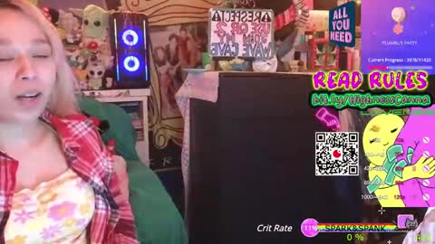 Snapshot of highnesscanna chatting on 01/14/25, 09:45 HiGHNESS CANNA online show from 01/14/25, 09:45