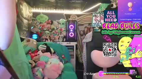 Snapshot of highnesscanna chatting on 01/30/25, 12:39 HiGHNESS CANNA online show from 01/30/25, 12:39