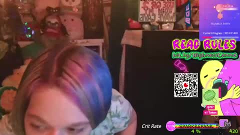 Snapshot of highnesscanna chatting on 03/10/25, 02:28 HiGHNESS CANNA online show from 03/10/25, 02:28