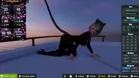 Snapshot of hikary__moon chatting on 09/22/25, 08:33 Eva online show from 09/22/25, 08:33