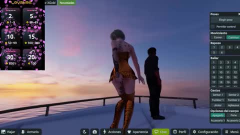 Snapshot of hikary__moon chatting on 11/19/25, 06:30 Eva online show from 11/19/25, 06:30