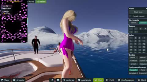 Snapshot of hikary__moon chatting on 11/20/25, 06:40 Eva online show from 11/20/25, 06:40