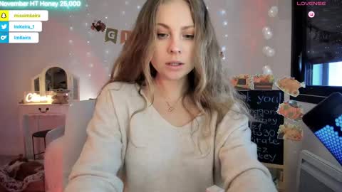 ImKeira online show from 11/30/25, 12:20