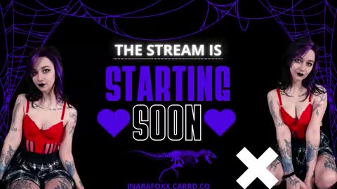 Inarafoxx online show from 10/19/25, 04:46