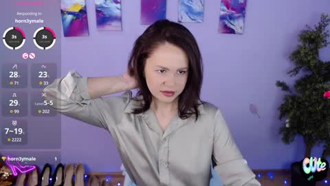 Snapshot of izzy_cam chatting on 02/02/25, 05:21 Queen of nylon  Victoria online show from 02/02/25, 05:21