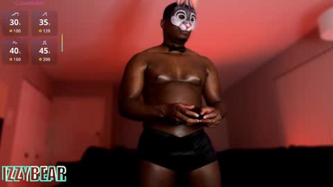 IzzyBear online show from 10/31/25, 05:30