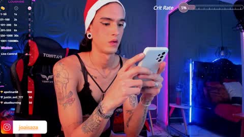 Snapshot of joaisaza chatting on 12/21/24, 10:06 Joa Isaza     online show from 12/21/24, 10:06