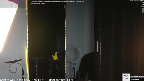 Snapshot of just_your_dreamboy chatting on 11/08/25, 11:47 Maxi online show from 11/08/25, 11:47