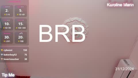 Karoline online show from 12/31/24, 04:57